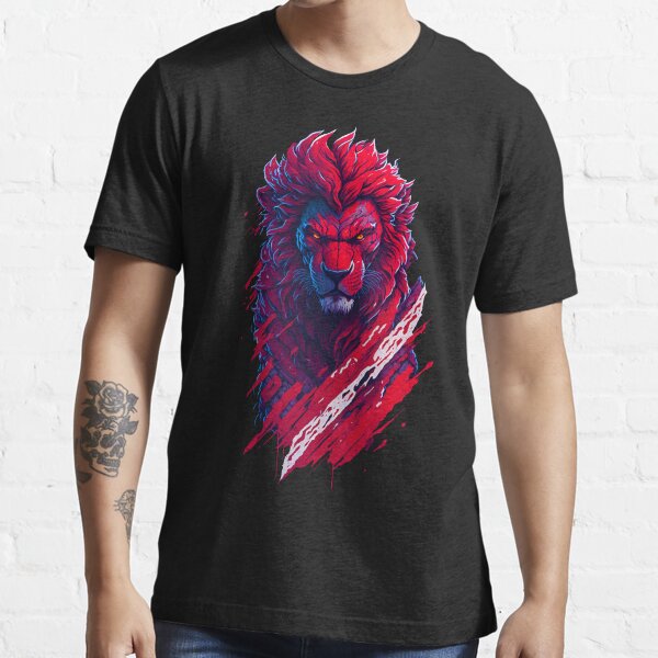 Wütender Löwe Essential T-Shirt