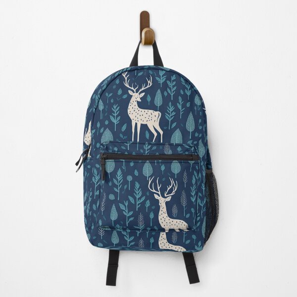 Item preview, Soothing Deers and Flowers Floral Pattern designed and sold by Wonder Of Light.