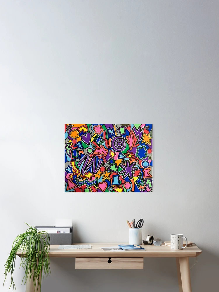 Thumbnail 2 of 3, Poster, Color Explosion designed and sold by Libmandy.