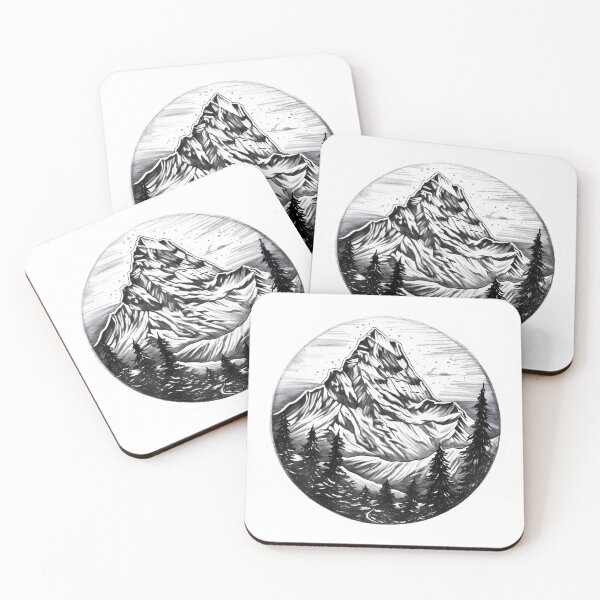 Item preview, Ski and Hiking Mountain designed and sold by rltv4.