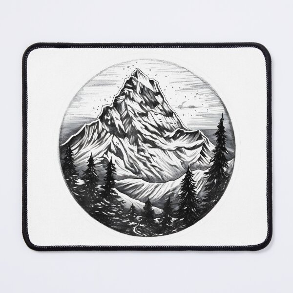 Item preview, Ski and Hiking Mountain designed and sold by rltv4.