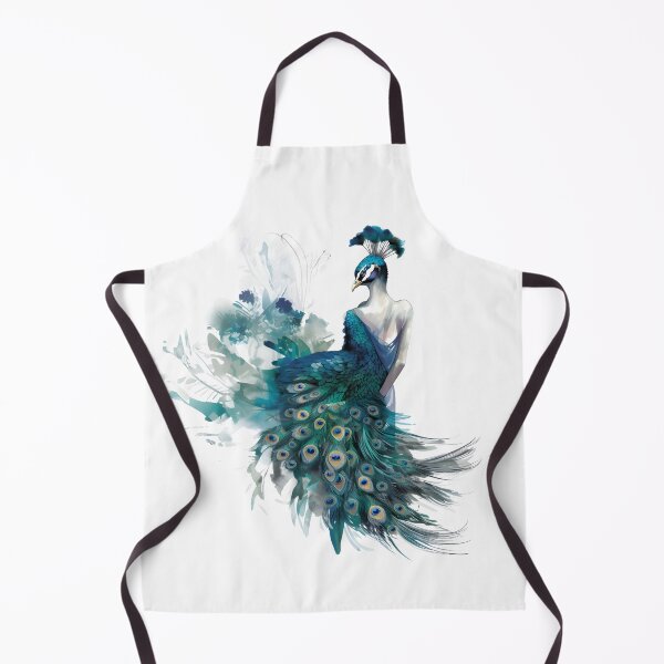 Item preview, High-Fashion Tropical Night - Peacock Elegance designed and sold by MelodySimmons.