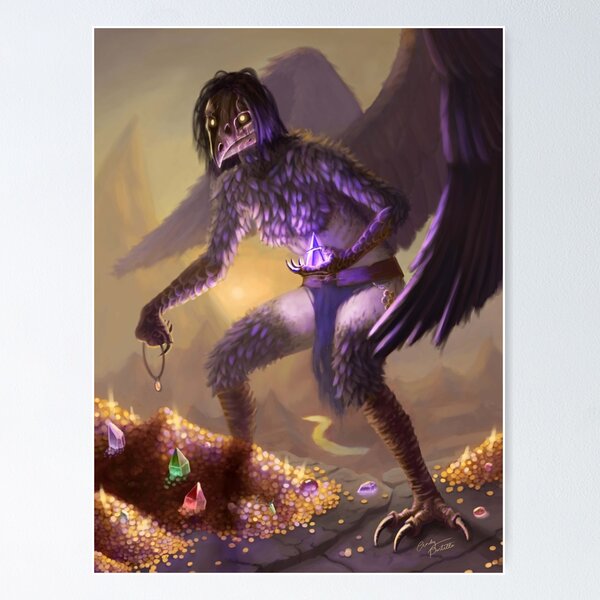 Item preview, Cressida, the Accursed Harpy designed and sold by AndyBPortillo.