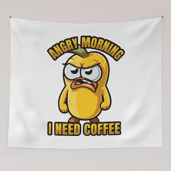 Item preview, Angry morning i need coffee designed and sold by Melcu.