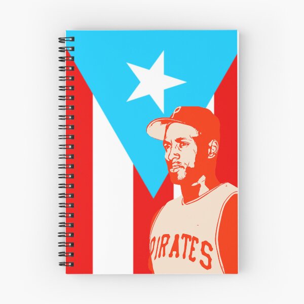 Item preview, Roberto Clemente Digital Portrait | Puerto Rico Flag Illustration designed and sold by Art-y-Son.