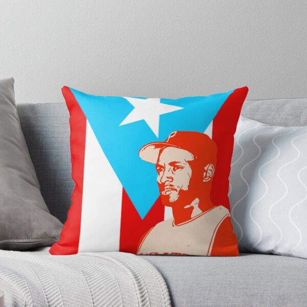 Item preview, Roberto Clemente Digital Portrait | Puerto Rico Flag Illustration designed and sold by Art-y-Son.