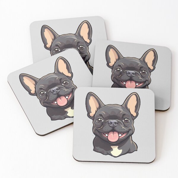Item preview, Playful Grey Black French Bulldog puppy  designed and sold by BrilliantTShop.
