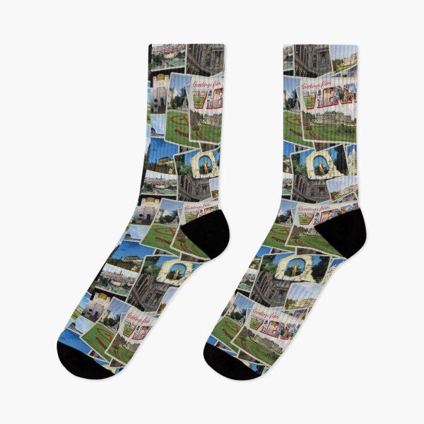 Item preview, Greetings from Vienna in Austria Vintage style retro souvenir designed and sold by DeveloperProp0.