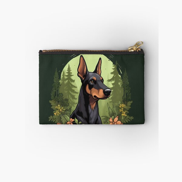 Item preview, Doberman Pincher In Enchanted Forest  designed and sold by BrilliantTShop.