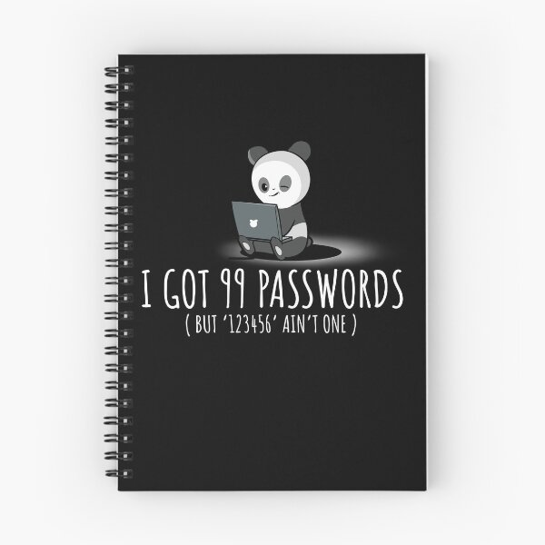 Item preview, I Got 99 Passwords Funny Cybersecurity designed and sold by Nerd Shizzle.