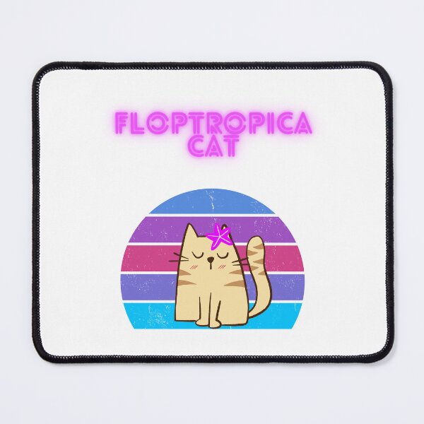 Item preview, Floptropica Cat design designed and sold by varodesign.