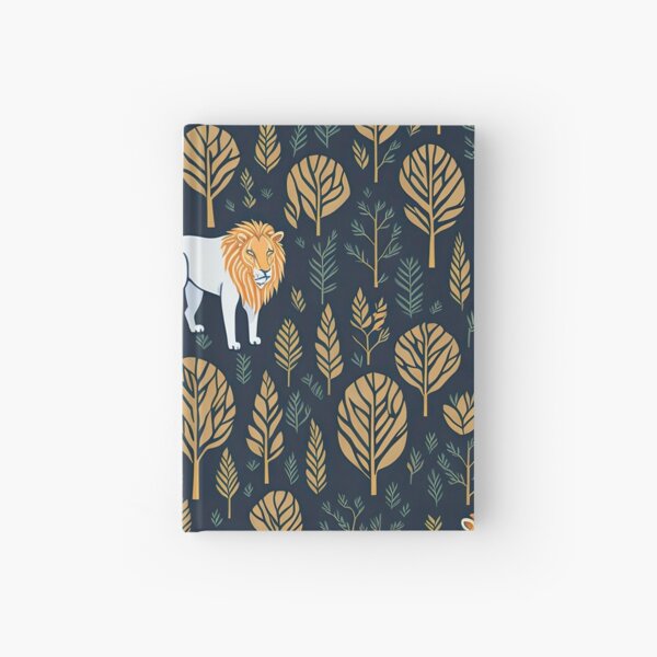 Item preview, Soothing Lions andTrees Animal Pattern designed and sold by Wonder Of Light.