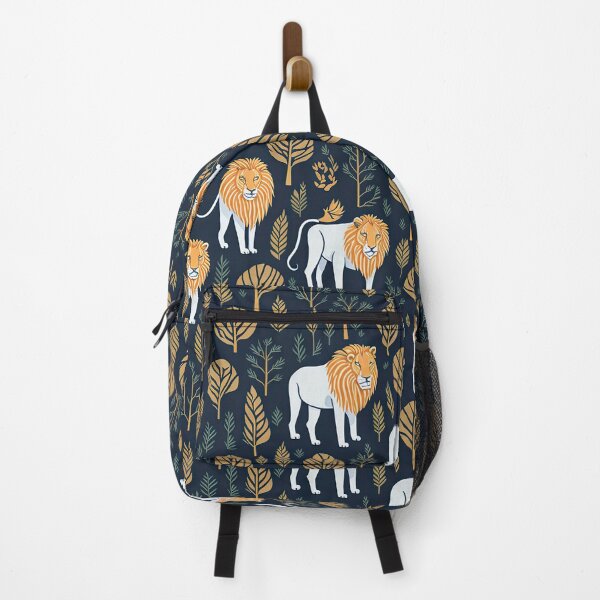 Item preview, Soothing Lions andTrees Animal Pattern designed and sold by Wonder Of Light.