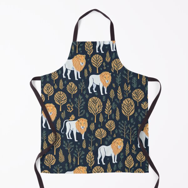 Item preview, Soothing Lions andTrees Animal Pattern designed and sold by Wonder Of Light.