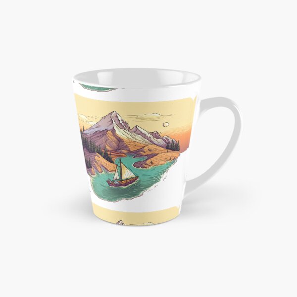 Item preview, Snowy Sunset Sailboat: Retro Isometric Pixelart designed and sold by SynthPrint.