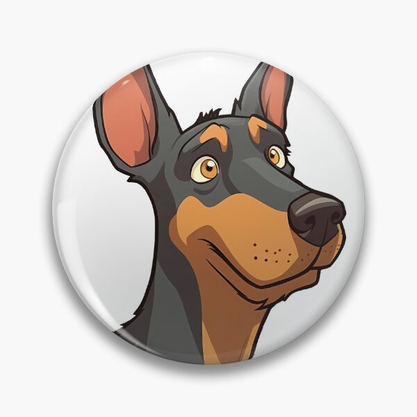 Item preview, Cute Anime Doberman Pincher  designed and sold by BrilliantTShop.