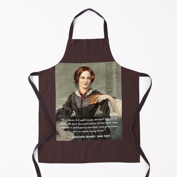 Item preview, Copy of Charlotte Brontë quote: Prejudices, it is well known, are most difficult to eradicate from the heart... designed and sold by artbleed.