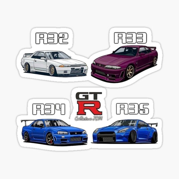 Jdm Collection Stickers for Sale | Redbubble