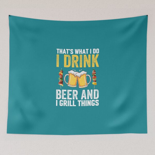Item preview, Drink Beer & Grill Things - BBQ Cook Chef Man Grandpa Dad 		 designed and sold by zwruodyhh65.