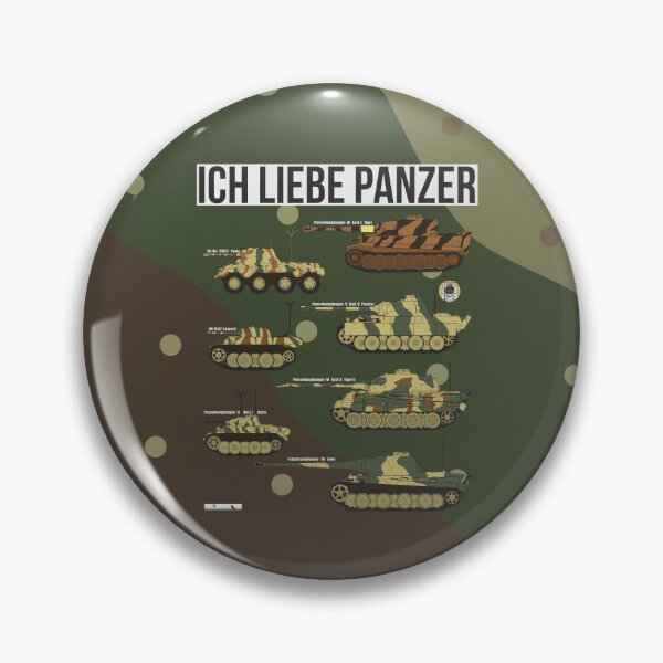 Item preview, ich liebe panzer (German. I love tanks) designed and sold by FAawRay.