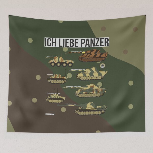 Item preview, ich liebe panzer (German. I love tanks) designed and sold by FAawRay.