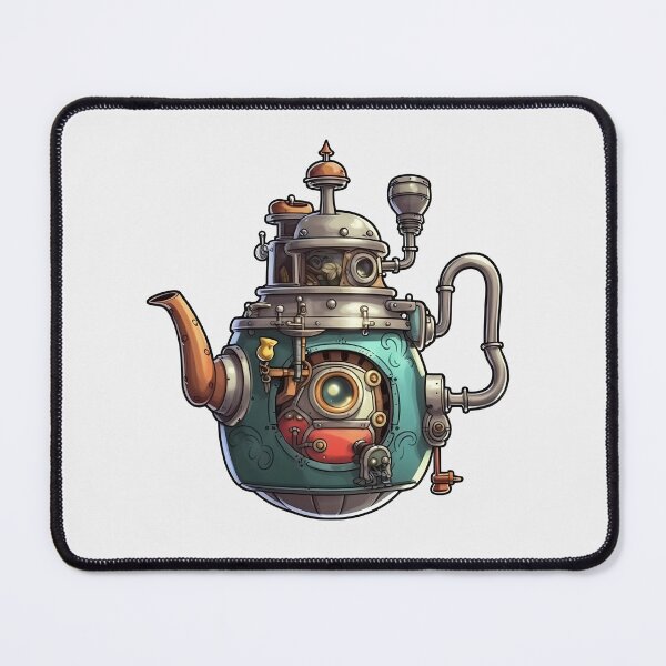 Item preview, Ghibli Inspired Steampunk Teapot designed and sold by BrilliantTShop.