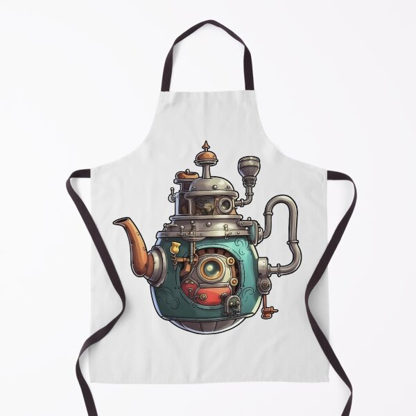 Item preview, Ghibli Inspired Steampunk Teapot designed and sold by BrilliantTShop.