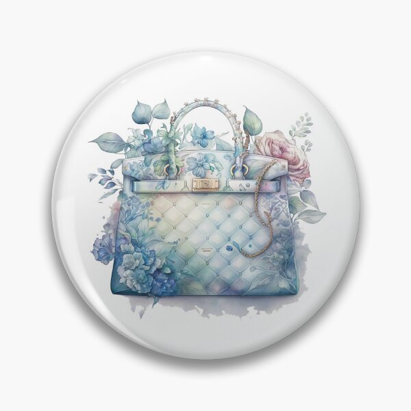 Artikelvorschau, Luxuriöse Designer-Tasche mit Blumenmuster entworfen und verkauft von DreamiDreams.