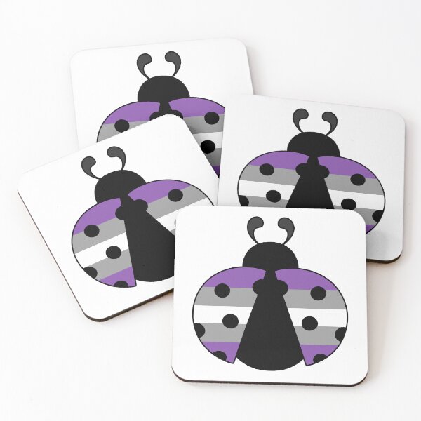 Item preview, Graysexual Pride Ladybug designed and sold by rainbow-milk.