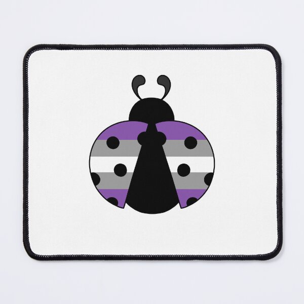 Item preview, Graysexual Pride Ladybug designed and sold by rainbow-milk.