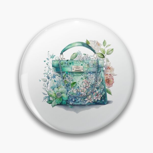 Artikelvorschau, Luxuriöse Designer-Tasche mit Blumenmuster entworfen und verkauft von DreamiDreams.