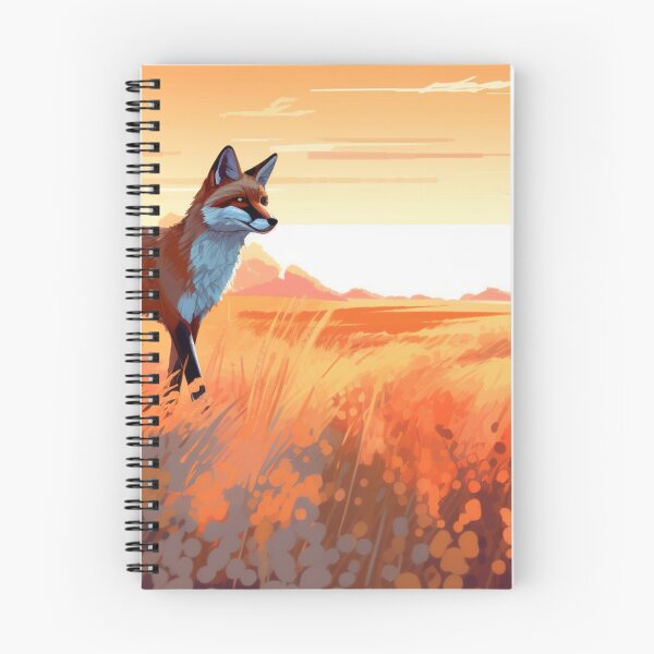 Item preview, Fox's Playful Pursuit: Dynamic Digital Artwork designed and sold by SynthPrint.