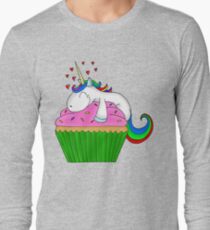 Unicorn Cupcake Long Sleeve T-Shirt