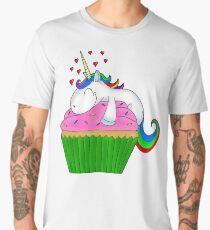 Unicorn Cupcake Men's Premium T-Shirt