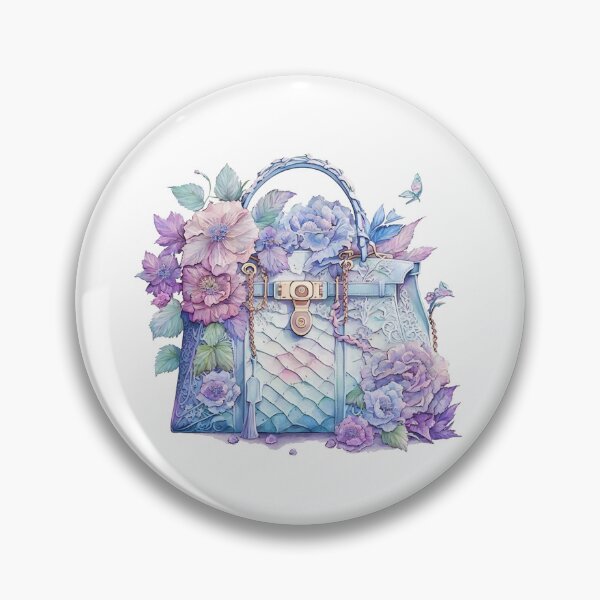 Artikelvorschau, Luxuriöse Designer-Tasche mit Blumenmuster entworfen und verkauft von DreamiDreams.