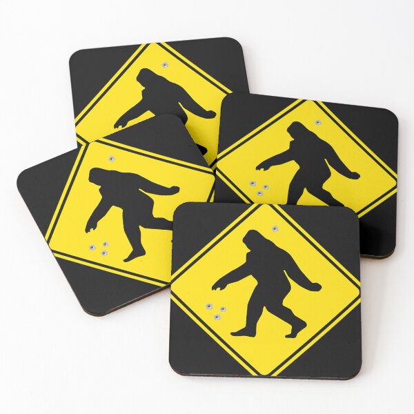 Item preview, Bigfoot Caution Sign designed and sold by swelldigz.