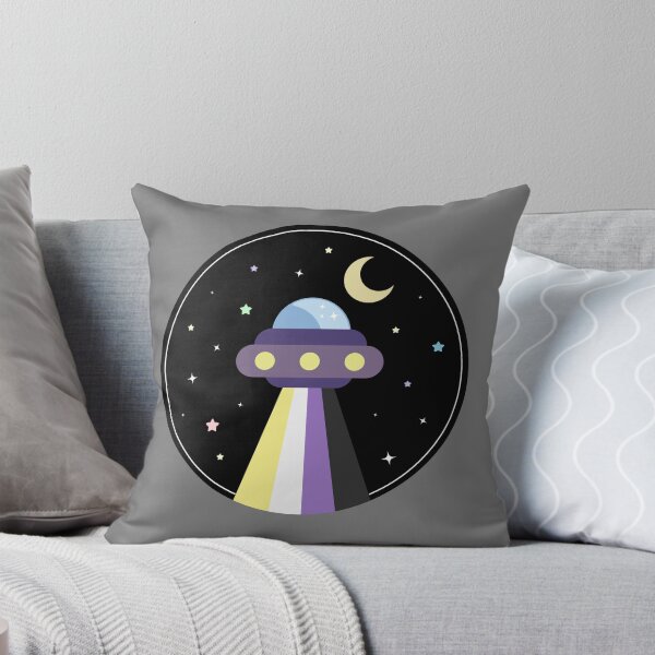 Item preview, Kawaii Pride Non-Binary UFO designed and sold by sasyall.