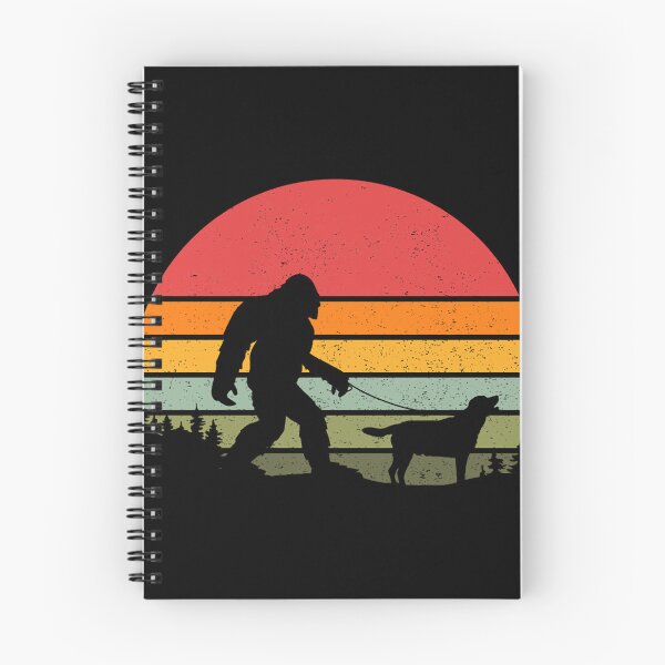 Item preview, Bigfoot Walking Labrador Retriever Dog Vintage Retro Funny Sasquatch designed and sold by swelldigz.