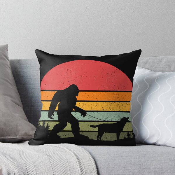 Item preview, Bigfoot Walking Labrador Retriever Dog Vintage Retro Funny Sasquatch designed and sold by swelldigz.