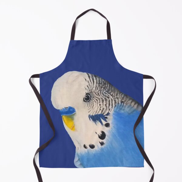 Item preview, Blue Budgie – Funny Parakeet– Painting designed and sold by wejollydigitals.