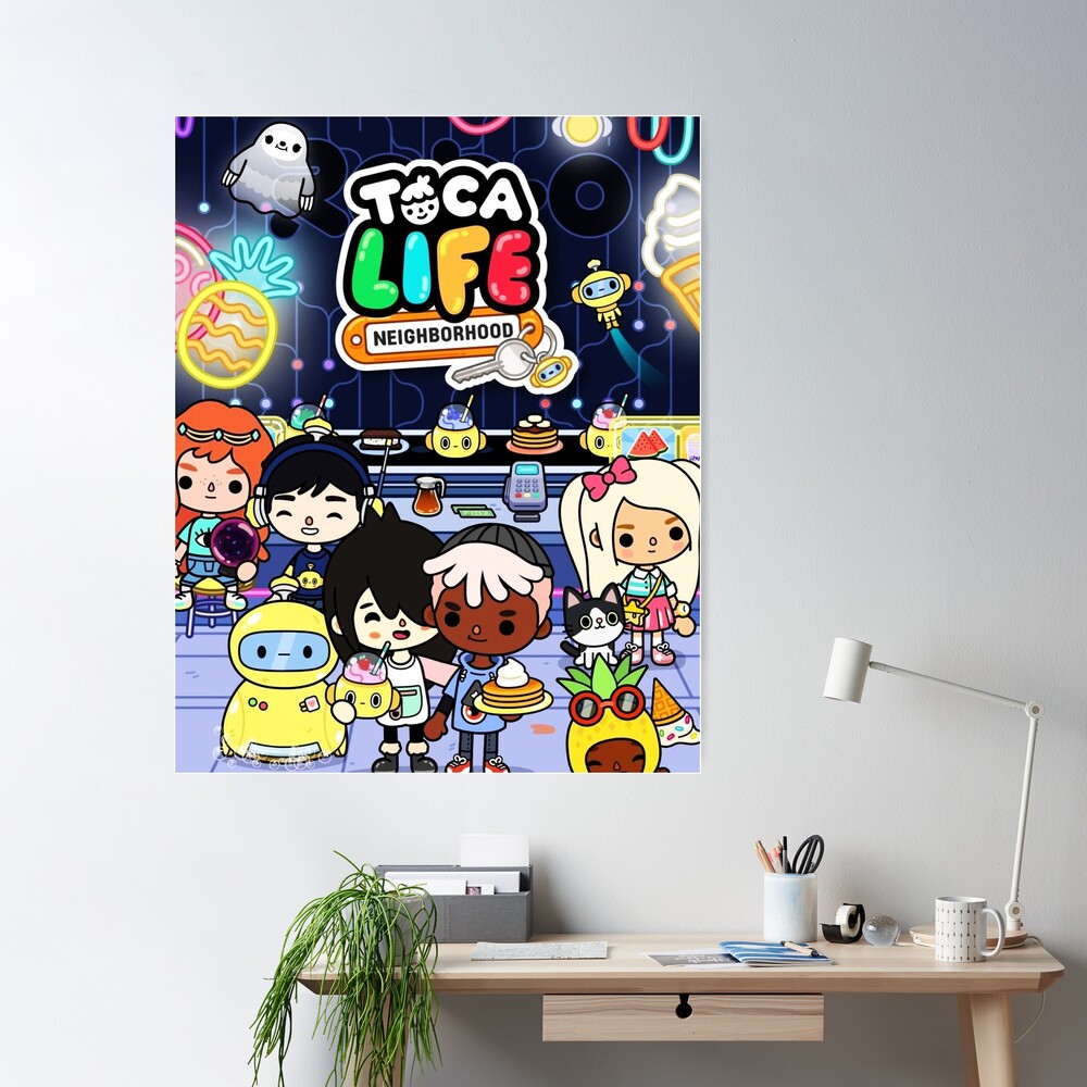 toca world, toca life design for you BOOOOM Poster for Sale by