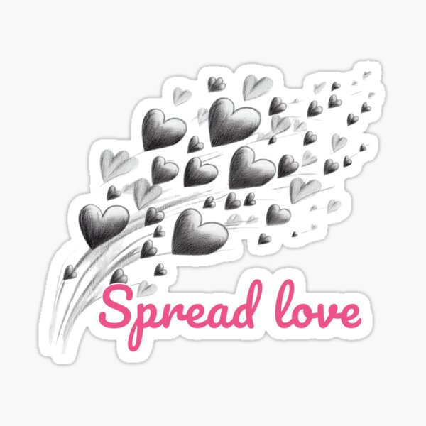 Item preview, Spread love designed and sold by Merelita.