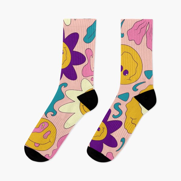 Item preview, Trippy Smiley Faces Pattern  designed and sold by BetOova.