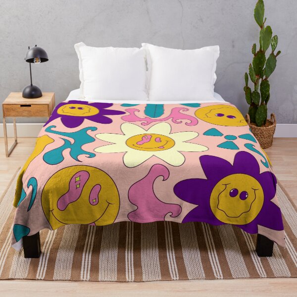Item preview, Trippy Smiley Faces Pattern designed and sold by BetOova.