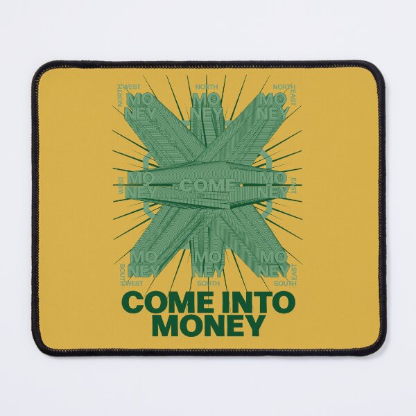 Item preview, Come into Money green with gold designed and sold by hockeng.