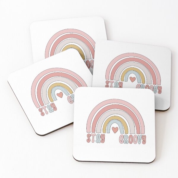 Item preview, Stay Groovy Rainbow designed and sold by HappyLifeCreate.
