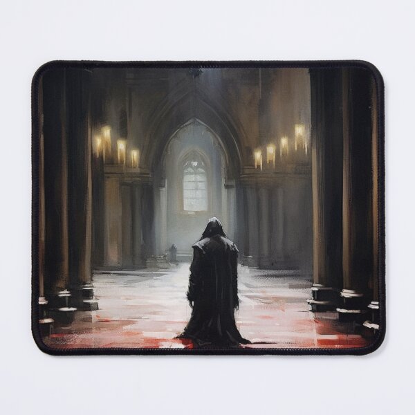 Item preview, Gothic Fantasy Art - The Chapel designed and sold by letsgetinspired.