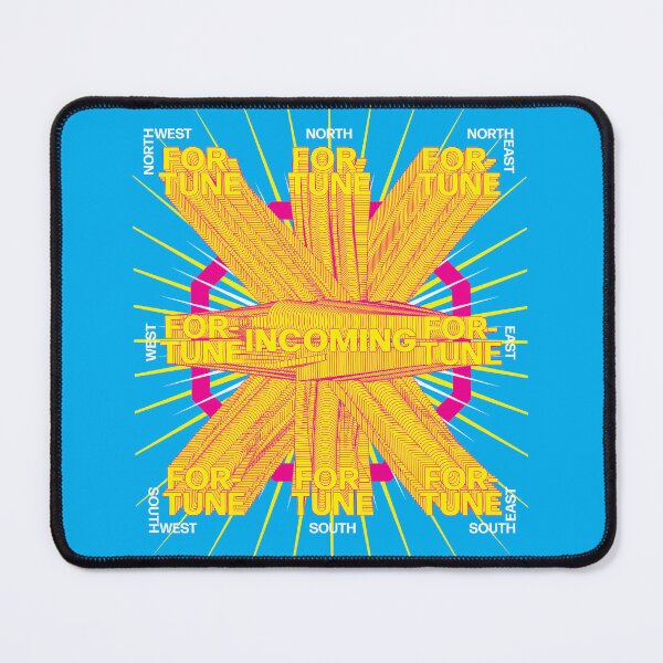 Item preview, Fortune from all directions cyan magenta yellow white designed and sold by hockeng.