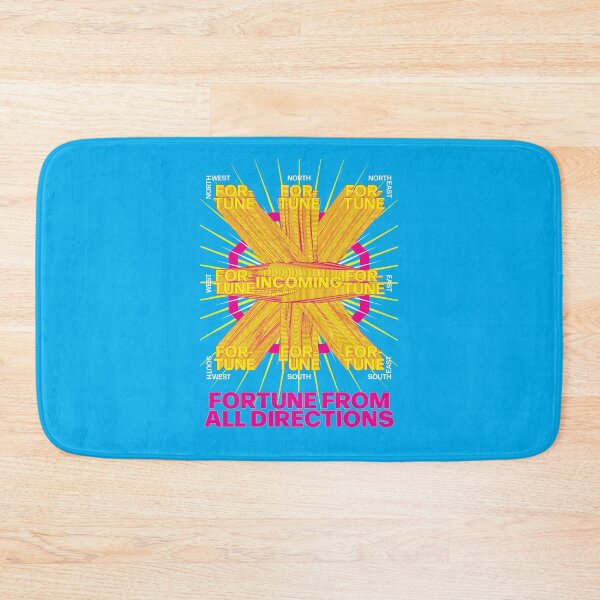Item preview, Fortune from all directions cyan magenta yellow white designed and sold by hockeng.