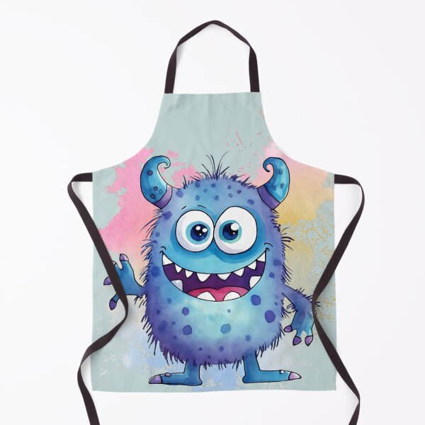 Item preview, Funny and Cute Smiling Monster with Horns T-shirts and Stickers Design designed and sold by PatriciaReyes.